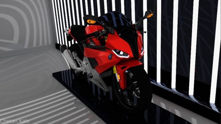 3D Render Of BMW G 310 R With A Fairing. Inspired By BMW S1000 RR ...