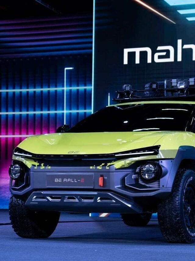 Mahindra BE Rall E Concept Revealed